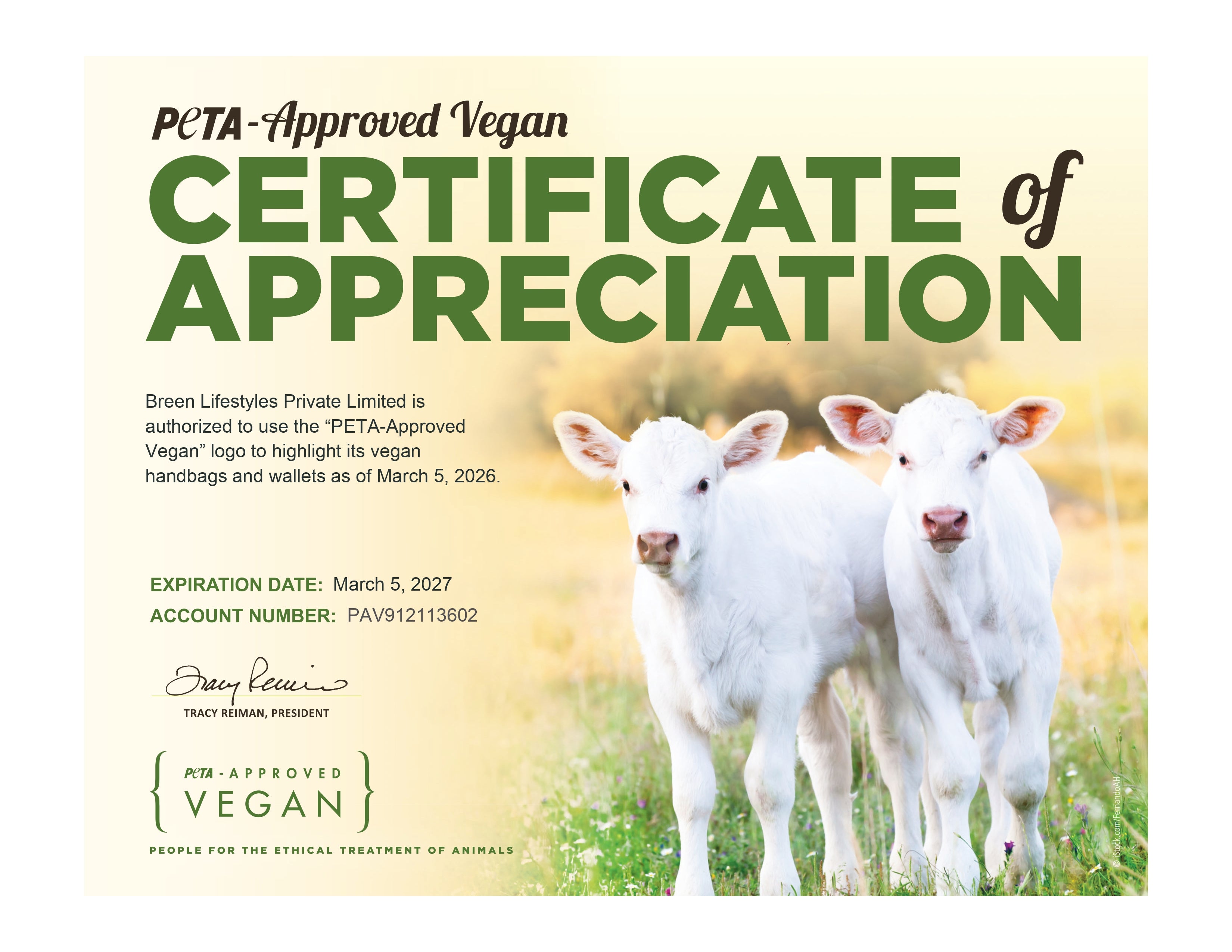 peta approved